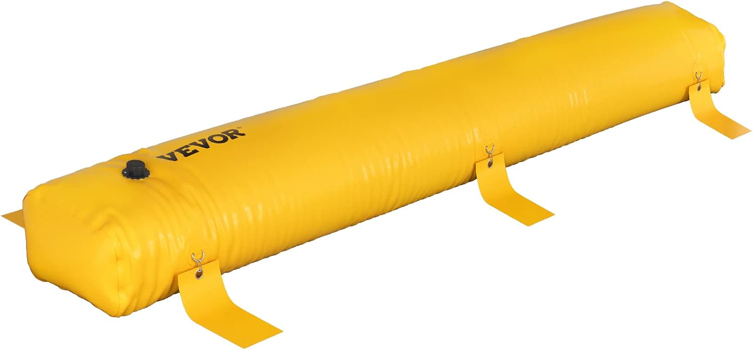 Flood Barrier, Flood Bags, Sandbag Alternative, Water Barrier for Flooding with Great Waterproof Effect, Reusable PVC Water Diversion Tubes, Lightweight Flood Barriers for Home, Door, Garage - Image 4