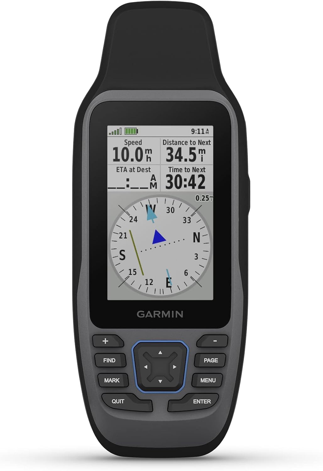 Garmin GPSMAP 79sc, Marine GPS Handheld Preloaded with BlueChart g3 Coastal Charts, Rugged Design and Floats in Water