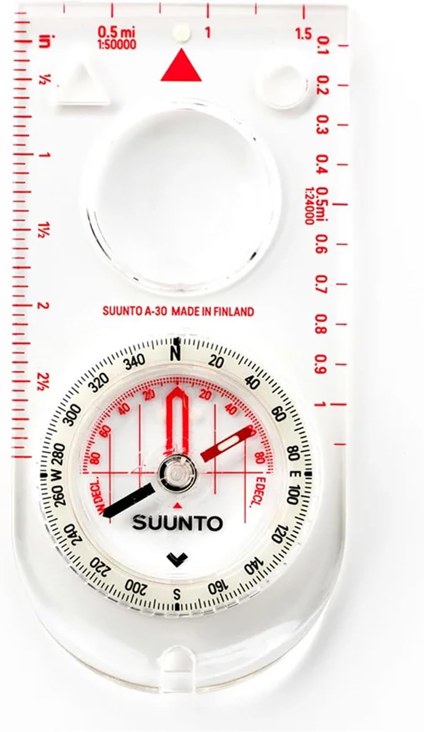 SUUNTO A-30 Compass: Compact, hiking compass with luminous markings in low light - Image 9