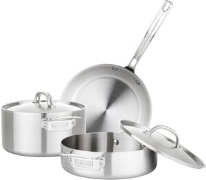 Viking 5-Ply Cookware Set, 5 Piece ...
