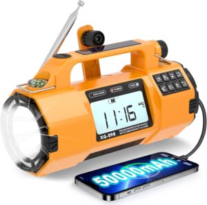 Hand Crank Emergency Radio with NOA...