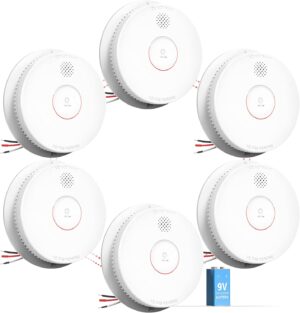 SITERWELL Smoke Detector, Hardwired...