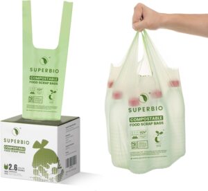 SUPERBIO 2.6 Gallon Compostable Bag...