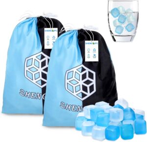 720 Pack Reusable Ice Cubes Refreez...