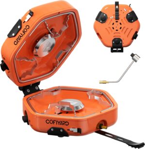 Cofiyard Propane 2 Burner Camping S...