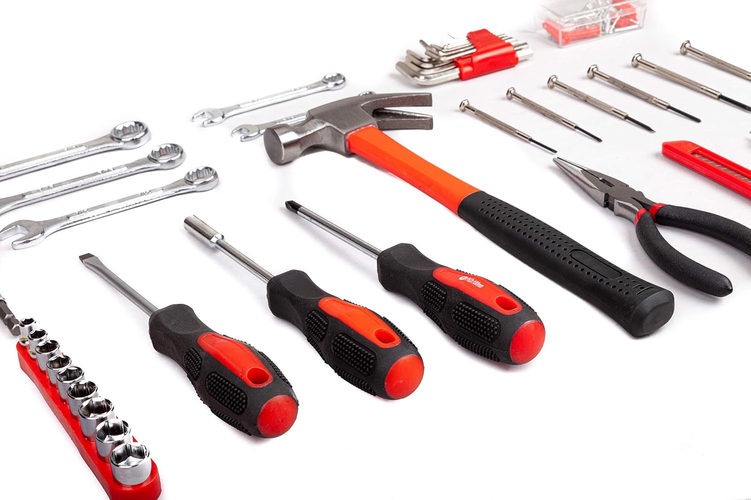 CARTMAN 148 Piece Automotive and Household Tool Set Perfect for Car Enthusiasts and DIY Home Repairs - Image 4