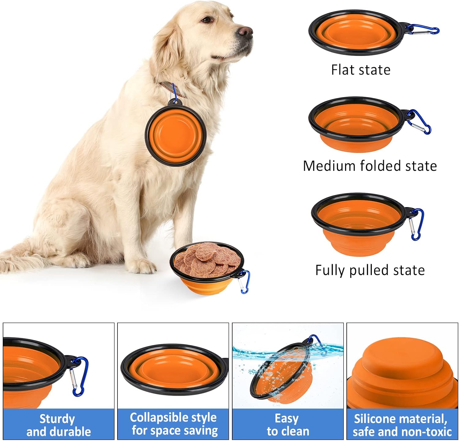 Dog First Aid Kit - Pet First Aid Kit for Dogs Pet Emergency Kit with Grooming Hammock Harness Nail Clipper First Aid Supplies for Home Camping - Image 8