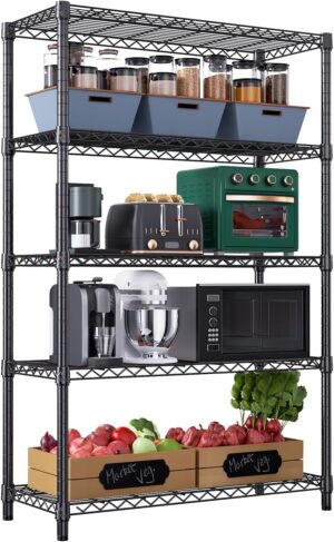 M MZG 1750 lbs Steel Storage Shelvi...