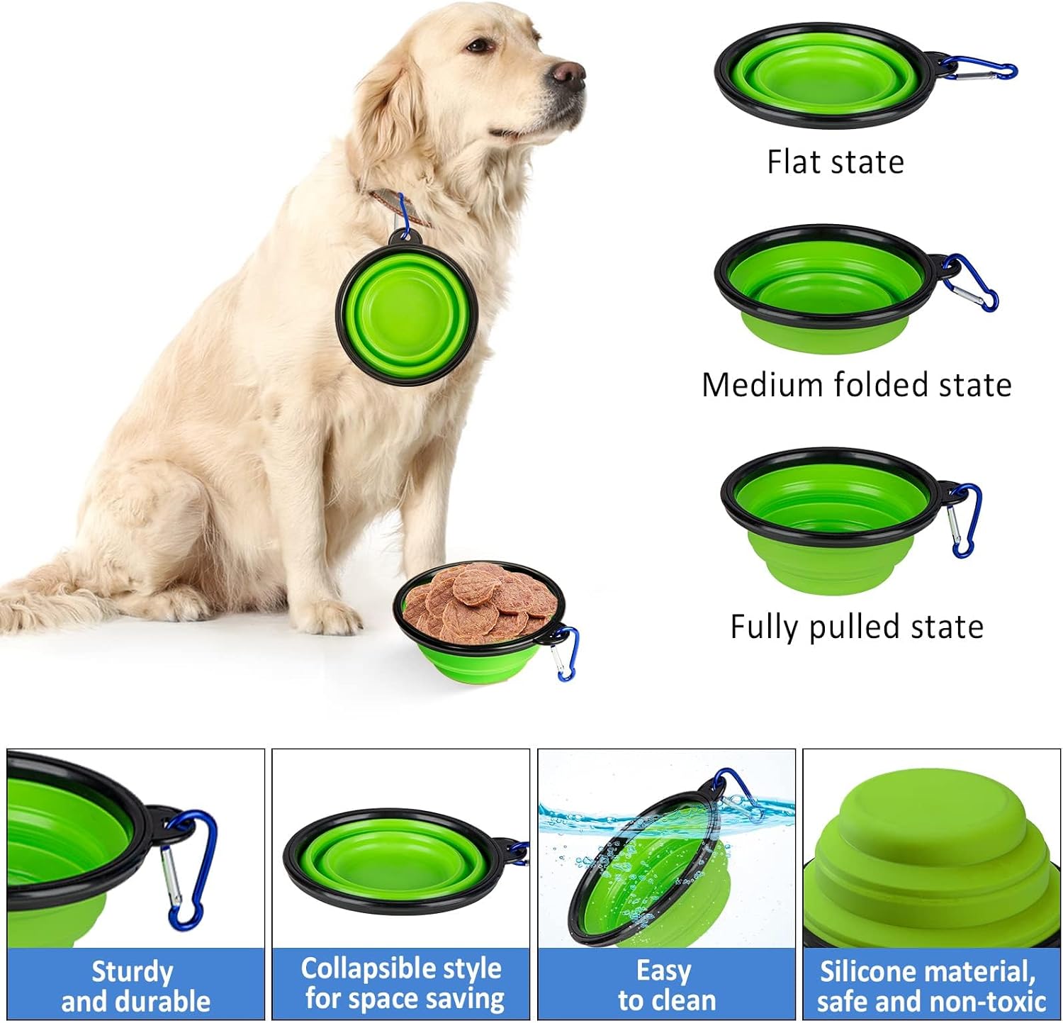 Pet First Aid Kit for Dogs & Cats - Dog First Aid Kit Pet Emergency Kit with First Aid Supplies for Home Camping Hiking Traveling - Image 5