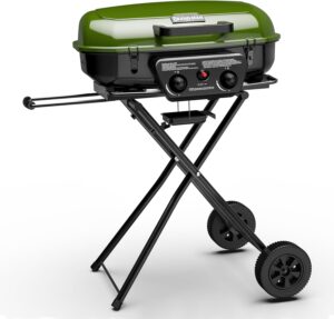 Brand-Man Portable Gas Grill, 2-in-...