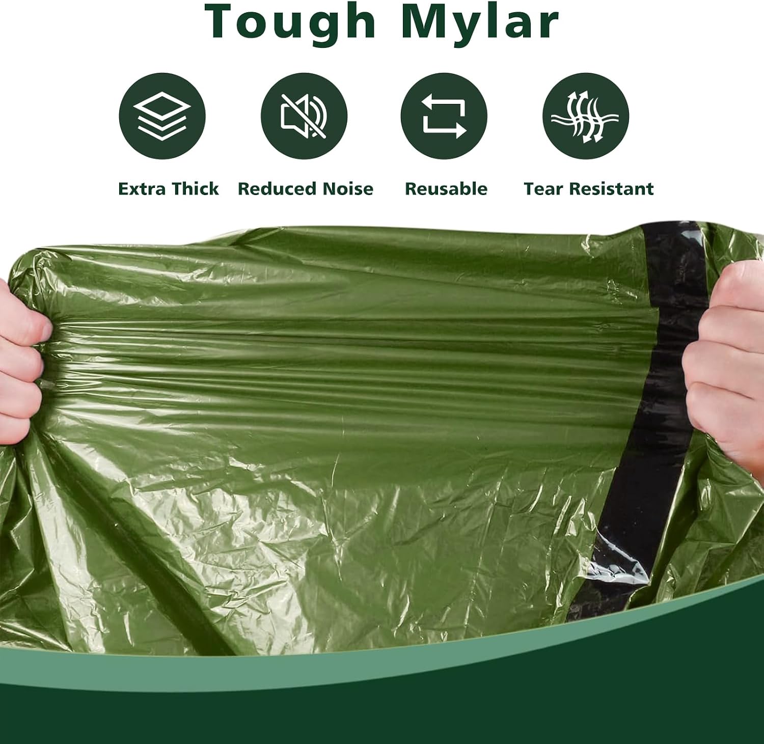 Zmoon Emergency Sleeping Bag Survival Bag, Portable Waterproof Thermal Bivy Sacks,Bivvy Bags,Camping Mylar Sleeping Bag Survival Gear Emergency Blankets Survival Shelter - Image 4