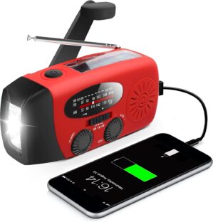 RunningSnail Emergency Hand Crank R...