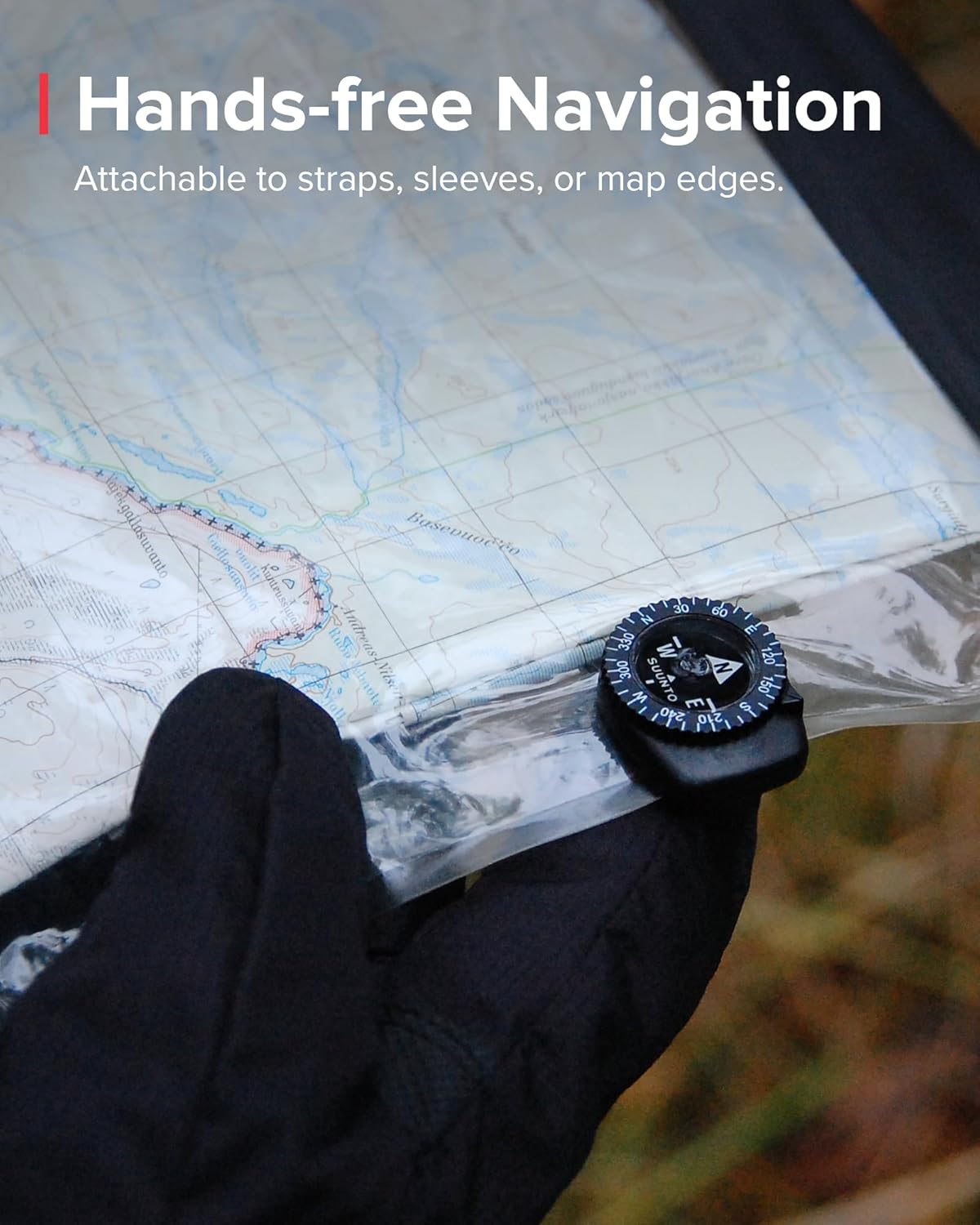 SUUNTO Multifunctional Compass, Northern Hemisphere, Compact Waterproof Navigation Comapss for Hiking & Adventure - Image 3
