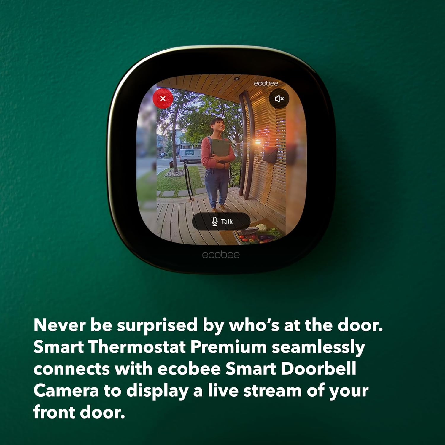 ecobee Smart Video Doorbell Camera (Wired) - with Industry Leading HD Camera, Smart Security, Night Vision, Person and Package Sensors, 2-Way Talk, and Video & Snapshot Recording - Image 2