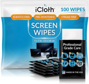 iCloth Large Screen Cleaning Wipes ...