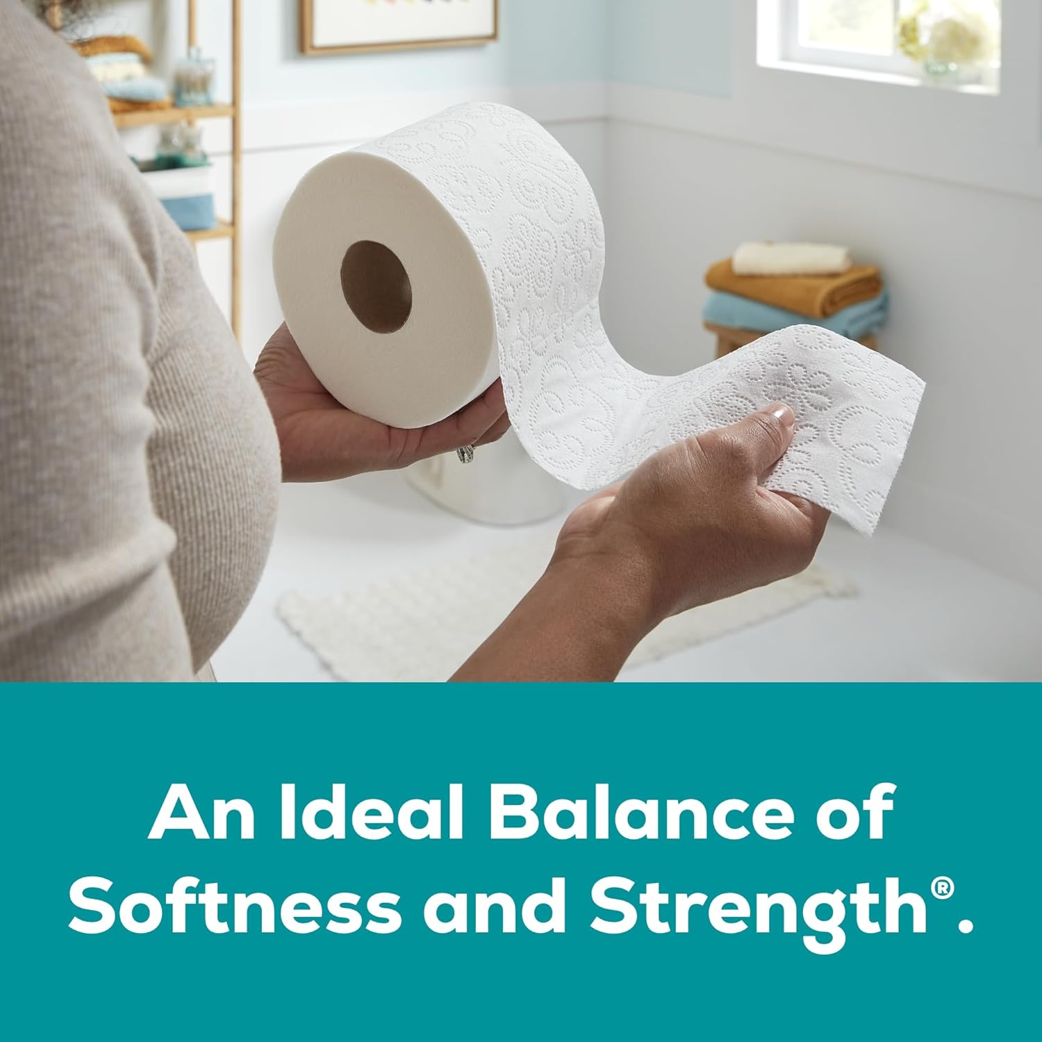 Angel Soft Toilet Paper, 18 Mega Rolls = 72 Regular Rolls, Soft and Strong Toilet Tissue - Image 2