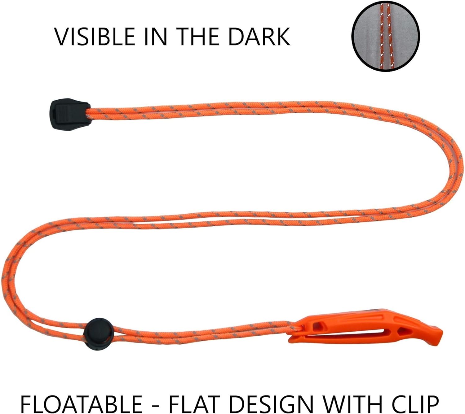LuxoGear Emergency Whistles with Lanyard Safety Whistle Survival Shrill Loud Blast for Kayak Life Vest Jacket Boating Fishing Boat Camping Hiking Hunting Rescue Signaling Kids Lifeguard Plastic 2 Pack - Image 6