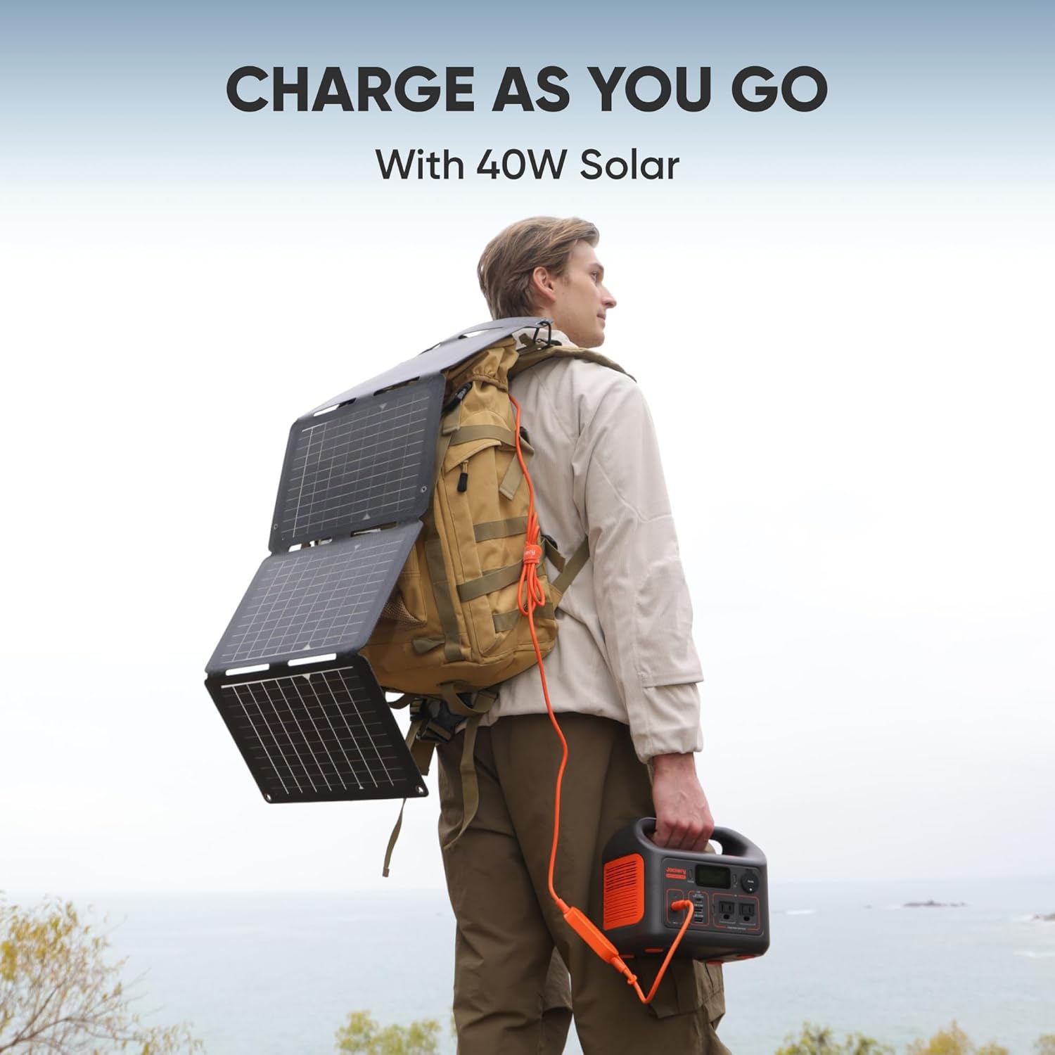 Jackery Portable Power Station Explorer 300, 292Wh Backup LiFePO4 Battery, Solar Generator for Outdoors Camping Travel Hunting Blackout (Solar Panel Optional) - Image 7
