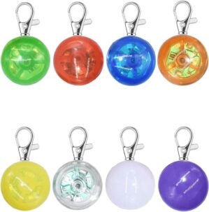 8 Pack Dog Lights for Night Walking...