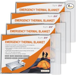 Syn-zer Emergency Mylar Thermal Bla...