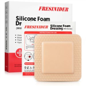 FRESINIDER Silicone Foam Dressing w...