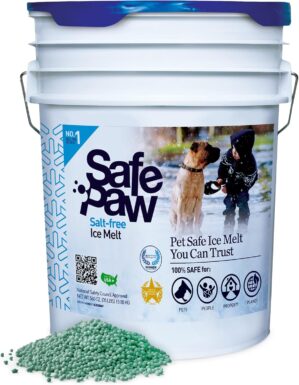 Safe Paw Pet-Safe Ice Melt, Salt &#...