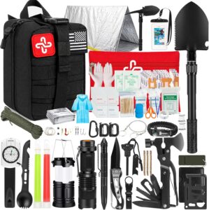 Survival Kit, 250Pcs Survival Gear ...