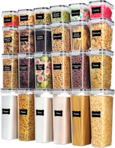 Airtight Food Storage Containers wi...