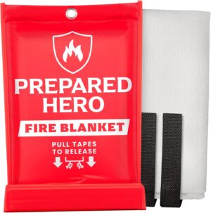 Prepared Hero Emergency Fire Blanke...