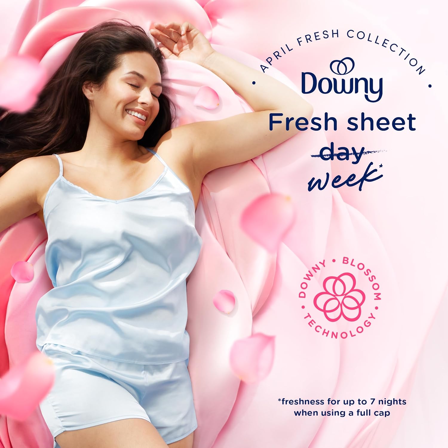 Downy Liquid Fabric Softener, April Fresh 2-in-1 Fresh & Soft, 140 Fl Oz, 190 Loads, Fabric Conditioner For Freshness And Softness - Image 3
