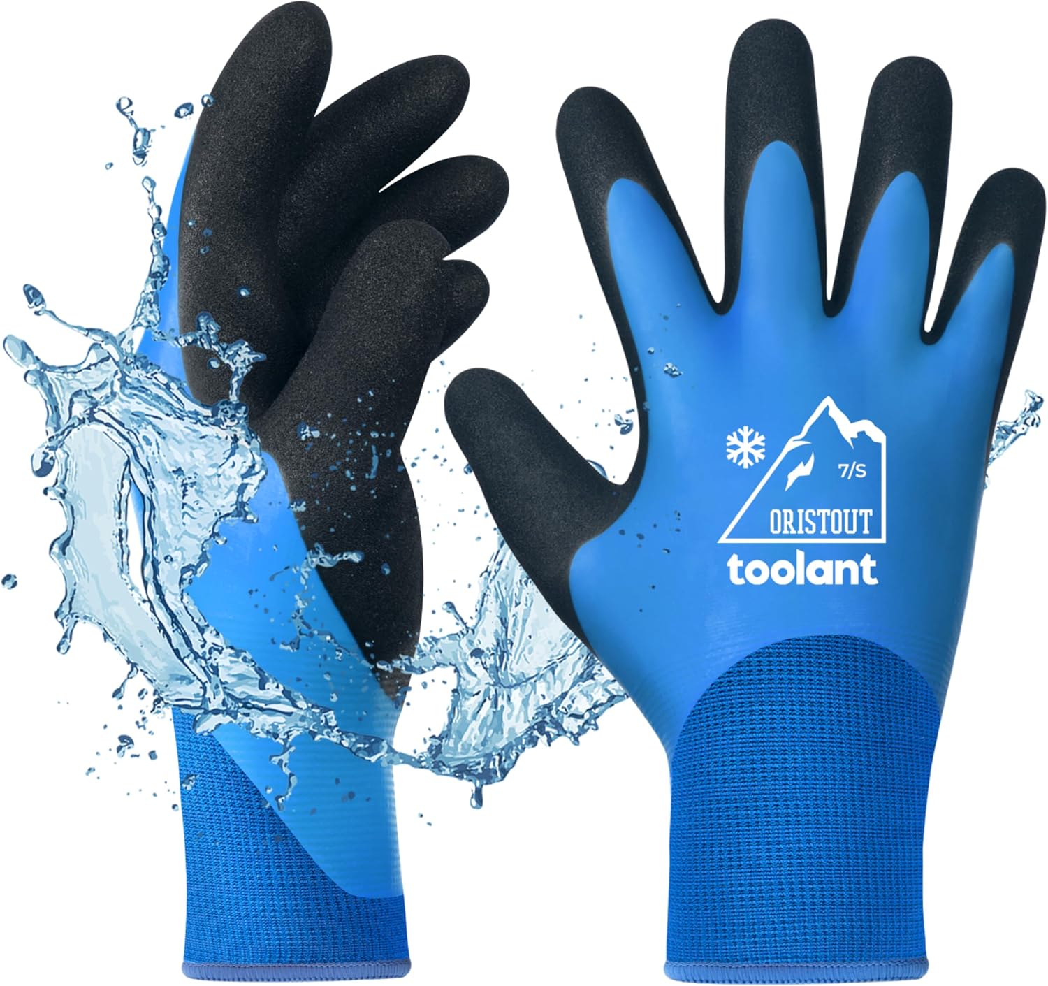 Waterproof Winter Work Gloves for Men and Women, Touchscreen, Freezer Gloves, Thermal Insulated, for Cold Weather