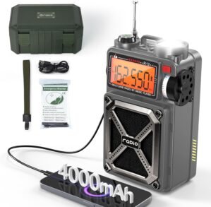 Solar Hand Crank Emergency Radio wi...