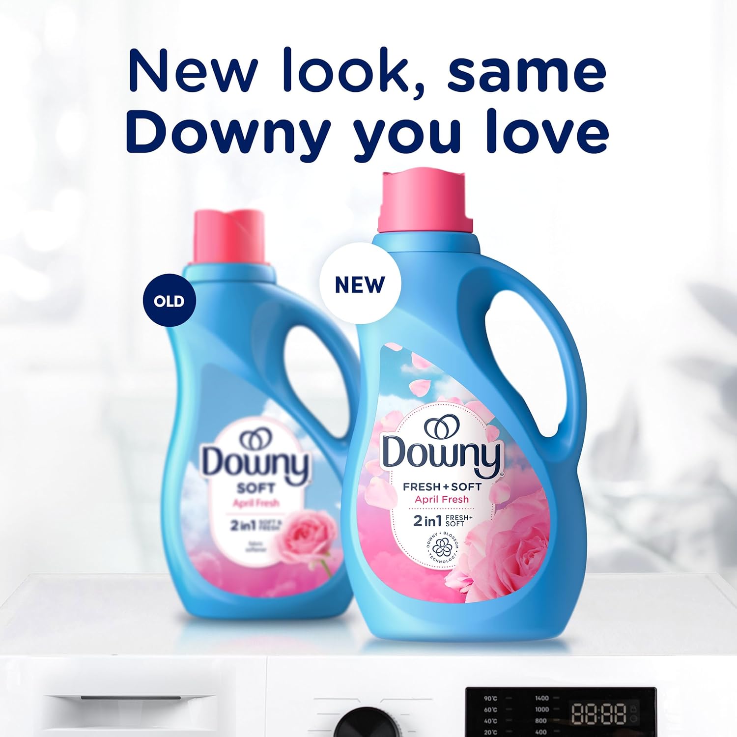 Downy Liquid Fabric Softener, April Fresh 2-in-1 Fresh & Soft, 140 Fl Oz, 190 Loads, Fabric Conditioner For Freshness And Softness - Image 8