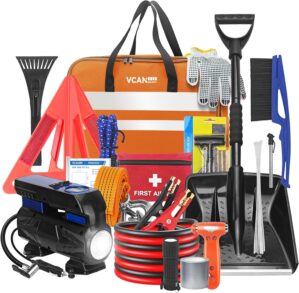 Car Emergency Kit with Portable Air...