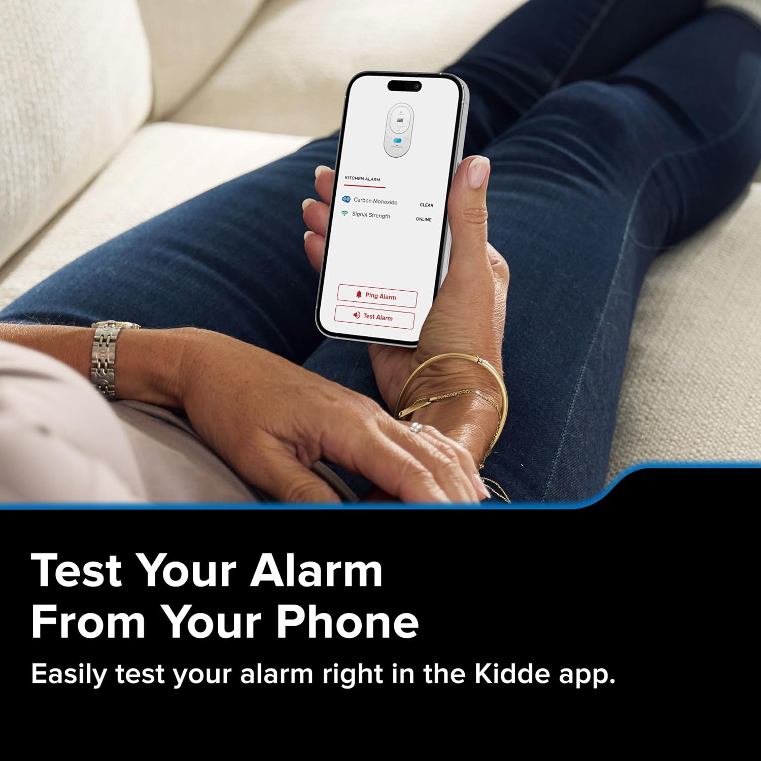 Kidde Smart Carbon Monoxide Detector, Plug-in with AA Battery Backup, Real-Time Notifications, 2.4 GHz Wi-Fi Enabled, Rotating Plug, 85 dB Alarm, 5th Edition, COPDW - Image 8