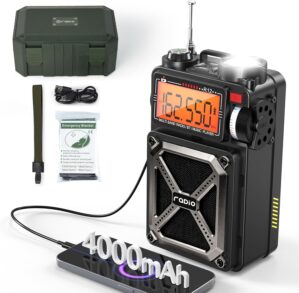 Solar Hand Crank Emergency Radio wi...