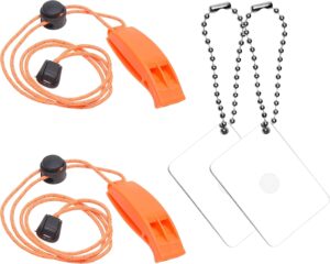 Eco-Fused 2X Survival Whistle and 2...