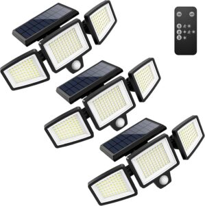 Tuffenough Solar Outdoor Lights 250...