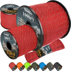 850Ib Reflective Paracord Rope, 50/...