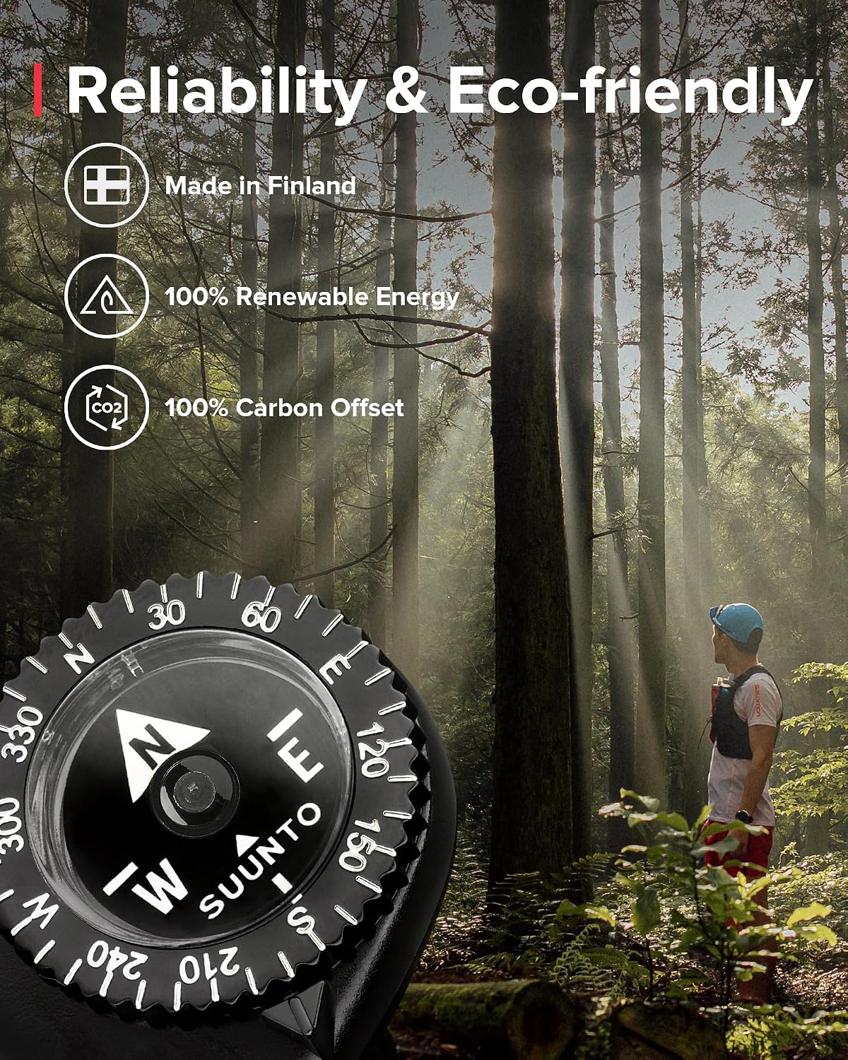 SUUNTO Multifunctional Compass, Northern Hemisphere, Compact Waterproof Navigation Comapss for Hiking & Adventure - Image 9