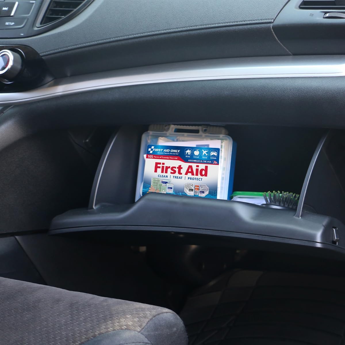 First Aid Only 91249 On-The-Go All-Purpose Emergency First Aid Kit for Car, Travel, Home and Business, 105 Pieces - Image 7