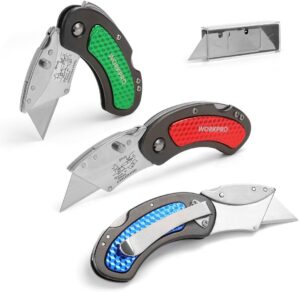 WORKPRO Folding Utility Knife Set Q...