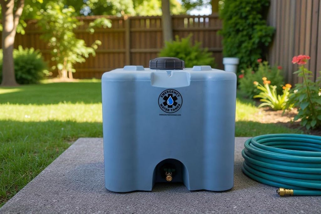 30 Gallon Stackable Emergency Water Storage Tank – Heavy-Duty Water Barrel for Long-Term Drinking Water or Preparedness - Image 8