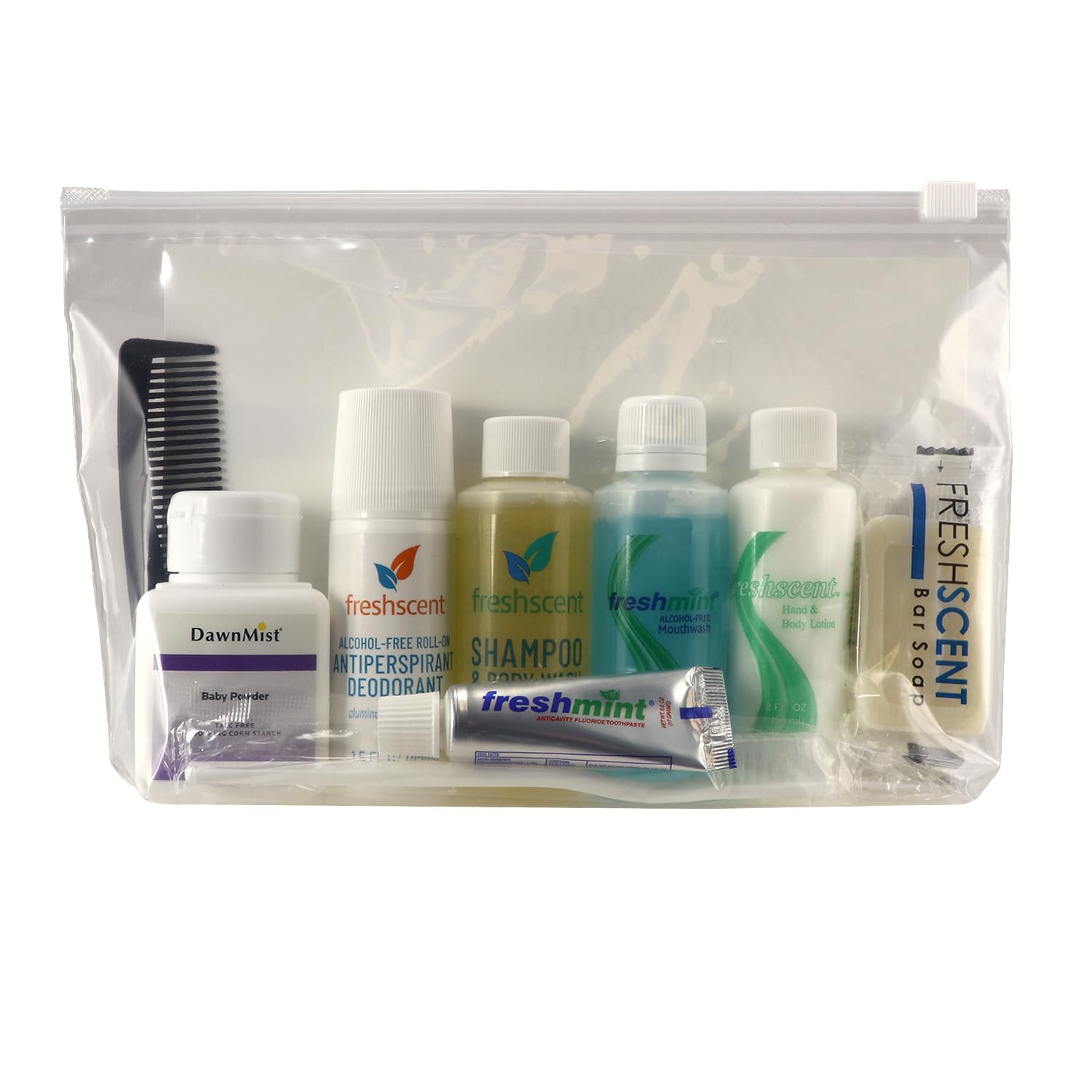 School Health - Personal Hygiene Kit, Compact and Portable, Toiletry Kit For Daycares and Schools, Convience Kits for Men, Women and Kids - Image 3