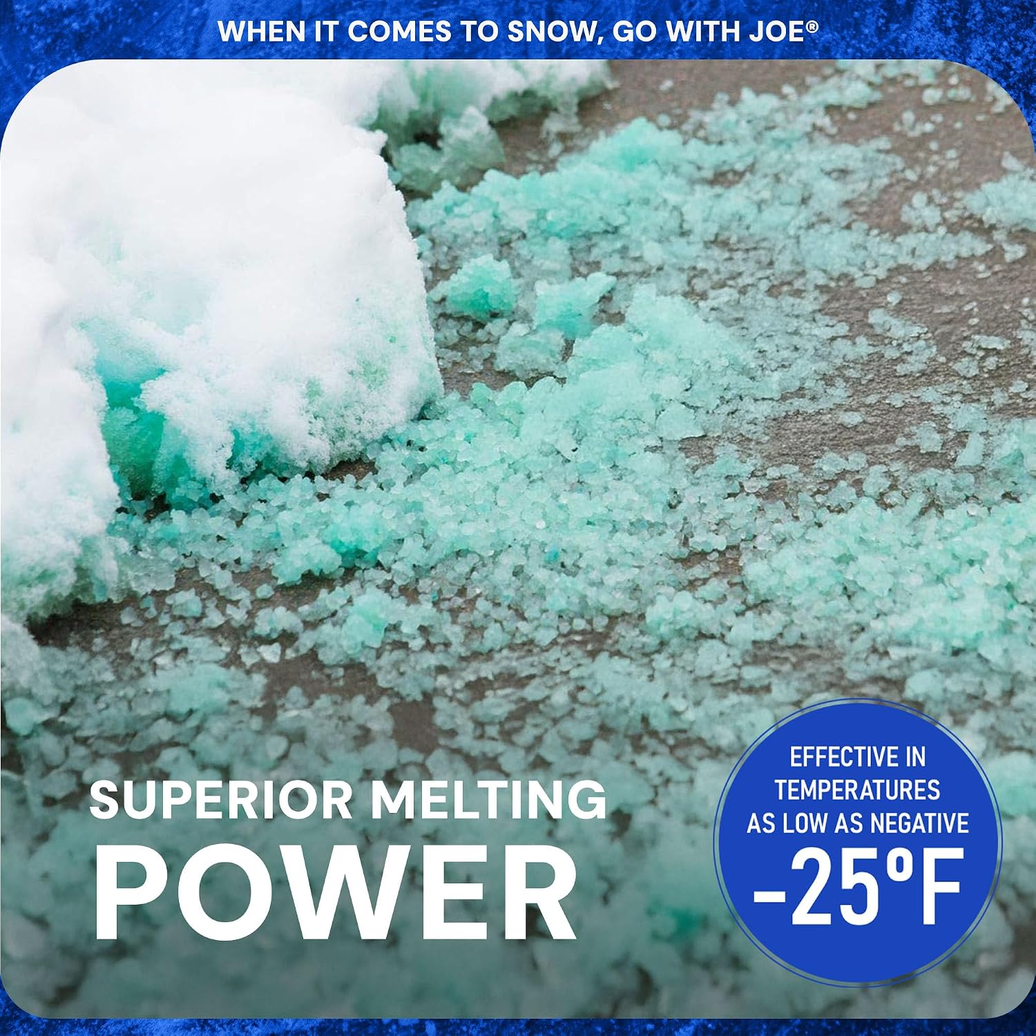 Blue Heat Snow & Ice Melter, Heat-Generating Pellets, Non-Staining Melt, 20 Lb Bag - Ice Remover for Driveway, Concrete, Sidewalk, and Outdoor Spaces - Image 5