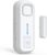 SanJie Door Left Open Alarm with Delay(Instant/30s/1min/2min/4min),Window Fridge Door Alarm for Kids Safety,Volume Adjustment Mute-120dB,2 Tones,5 Modes,Ajar Alert for Freezer Garage Home,1 Sensor