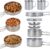 BeGrit Backpacking Camping Cookware Mini Picnic Camping Cooking Mess Kit with Pot and Pan Set for Hiking