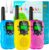 Rechargeable Walkie Talkies for Kids 3 Pack, Walkie Talkie Toys for Girls Boys, Outdoor Toys/Outside Camping Games for Kids Age 4-8-12, Birthday Gifts for 4 5 6 7 8 9 10 Year Old
