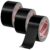 3 Pack Black Duct Tape 1.89 Inch x 60 Yard Total Heavy Duty 8.27Mil Waterproof All Weather, Hand Tearable Duct Tape for Indoor Outdoor Emergency Repairs Duct Sealing Wire Bundling Fixation DIY
