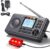 RunningSnail NOAA Weather Radio with 80+Emergency Alerts, 23 S.A.M.E Localized Programming County Codes, Battery Backup, Alarm, Selectable Alert Tone (with External Antenna & External Warning Light)